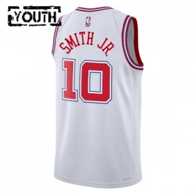NBA Børn Trøje Houston Rockets Jabari Smith Jr 2025-26 Nike City Edition Hvid Swingman